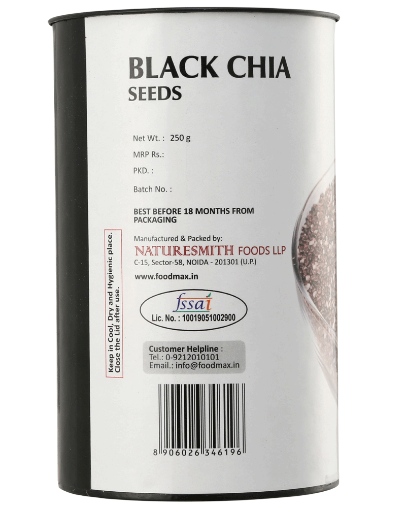 Naturesmith Black Chia Seeds 250 g view 2