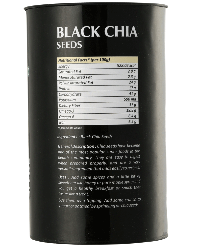 Naturesmith Black Chia Seeds 250 g view 3