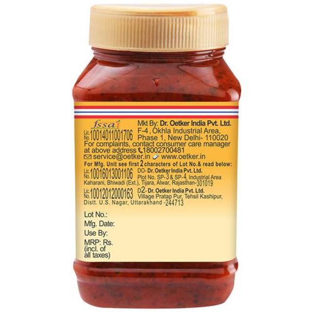 Dr. Oetker Funfoods Arrabbiata Spicy Pasta Sauce 325 g view 2