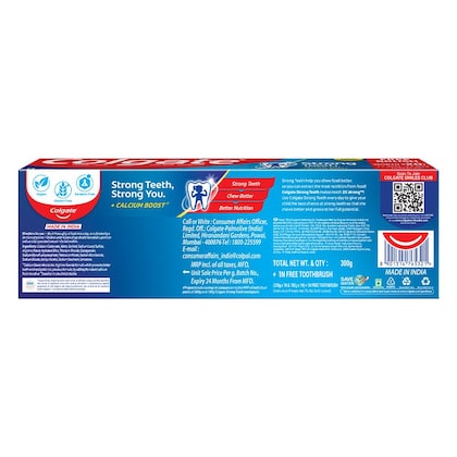 Colgate Strong Teeth Toothpaste 300 g view 2