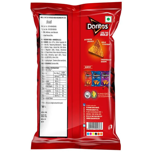 Doritos Sizzlin Hot Nacho 20 g view 2