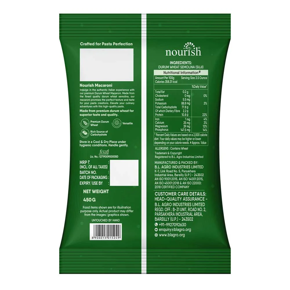 Nourish Macaroni 450 g view 2