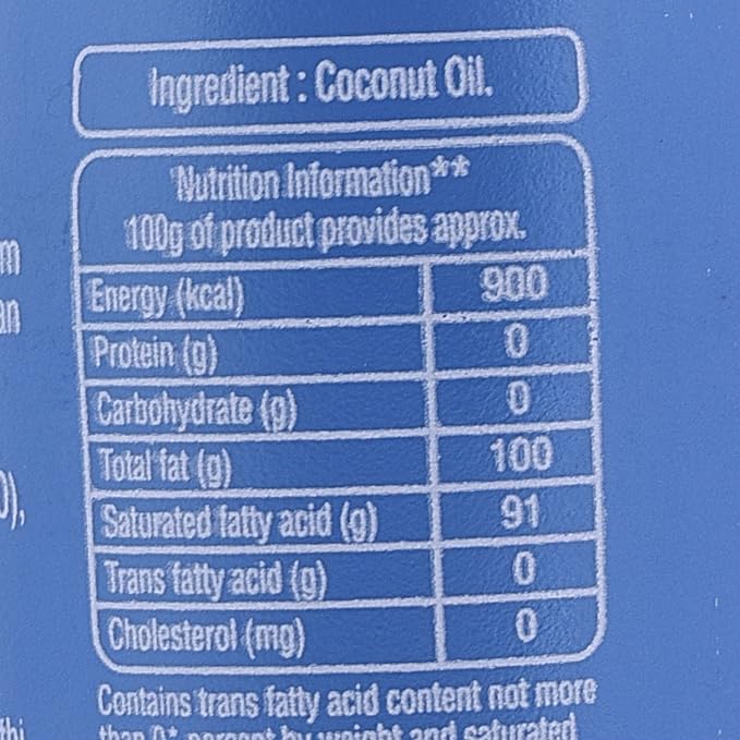 Parachute Oil - Pure Coconut Oil Bottle 500 ml view 3