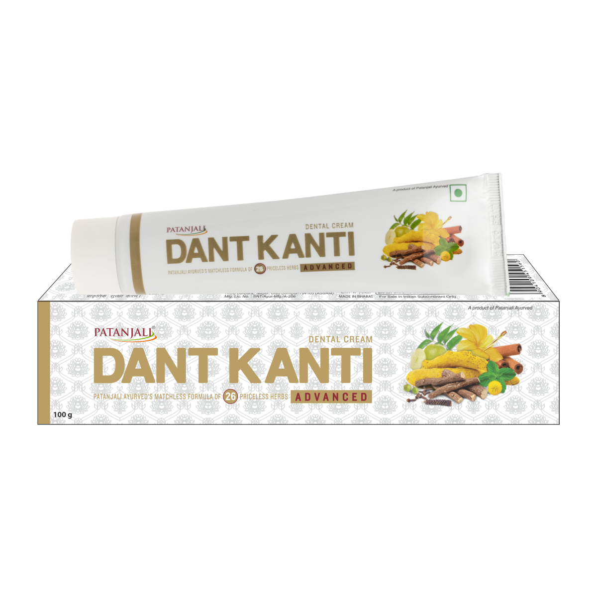 Patanjali Dant Kanti Dental Cream 100 g Patanjali Dant Kanti Dental Cream 100 g