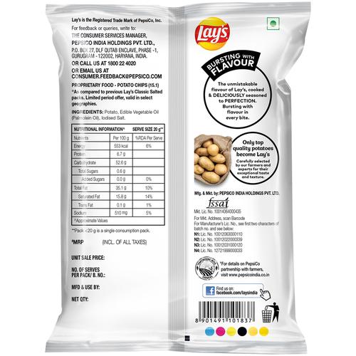 Lays Potato Chips Classic Salted 50 g view 2