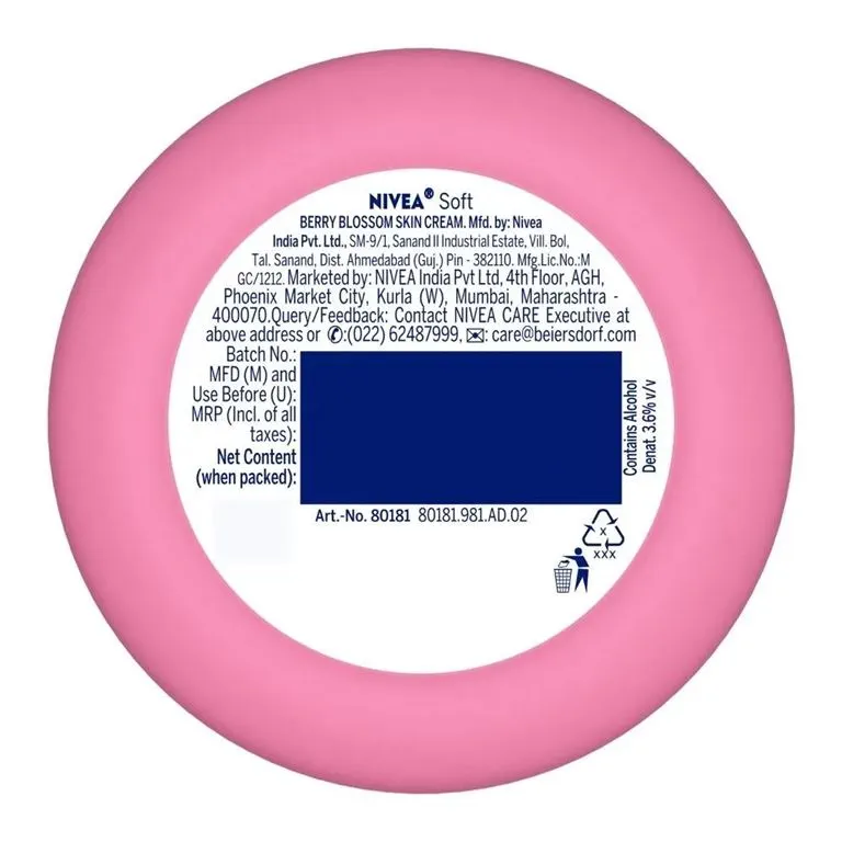 Nivea Soft Berry Blossom 100 ml view 2