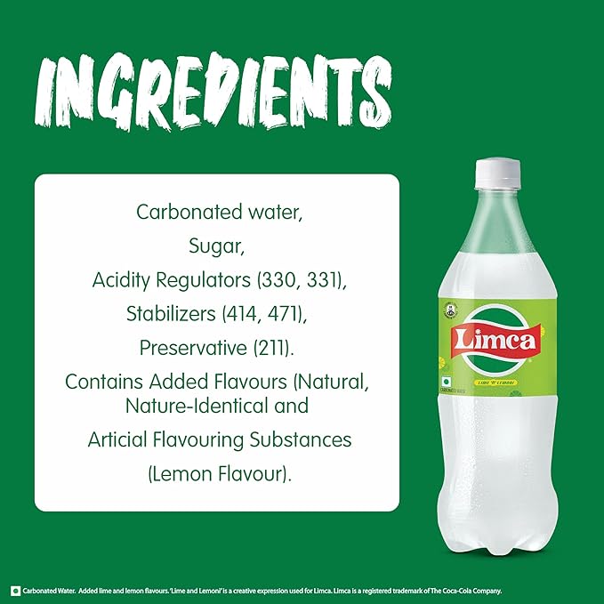 Limca Soft Drink 1 L view 4