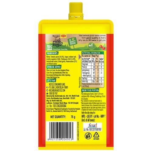 Maggi Pichkoo Rich Tomato Ketchup Tangy Flavour 75 g view 2
