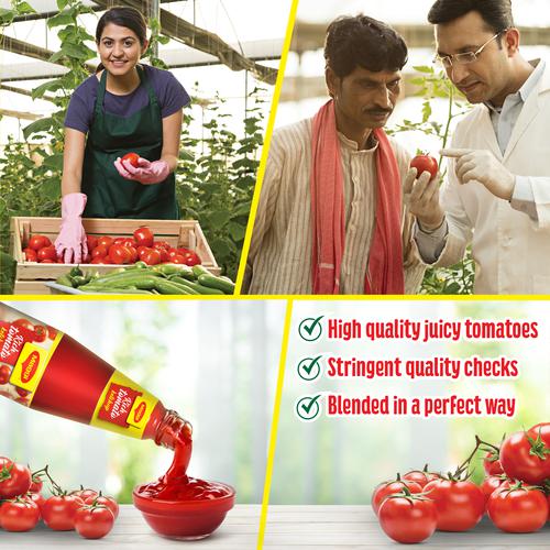 Maggi Pichkoo Rich Tomato Ketchup Tangy Flavour 75 g view 4