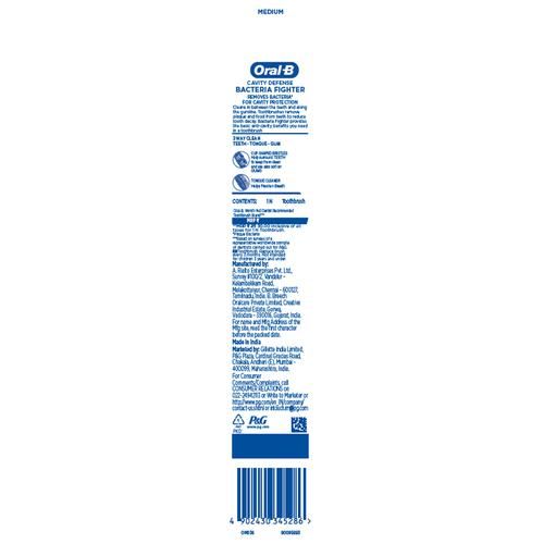 Oral B Cavity Defense 123 All Rounder Soft Toothbrush 1 Piece view 2