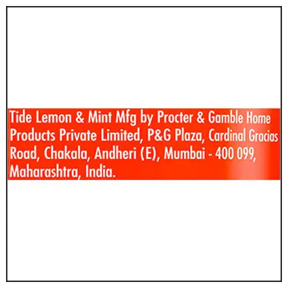 Tide Lemon & Mint Detergent Powder 6 Kg view 5