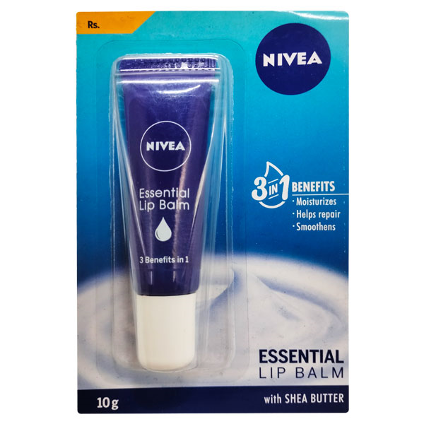 Nivea Essential Lip Balm With Shea Butter 10 g