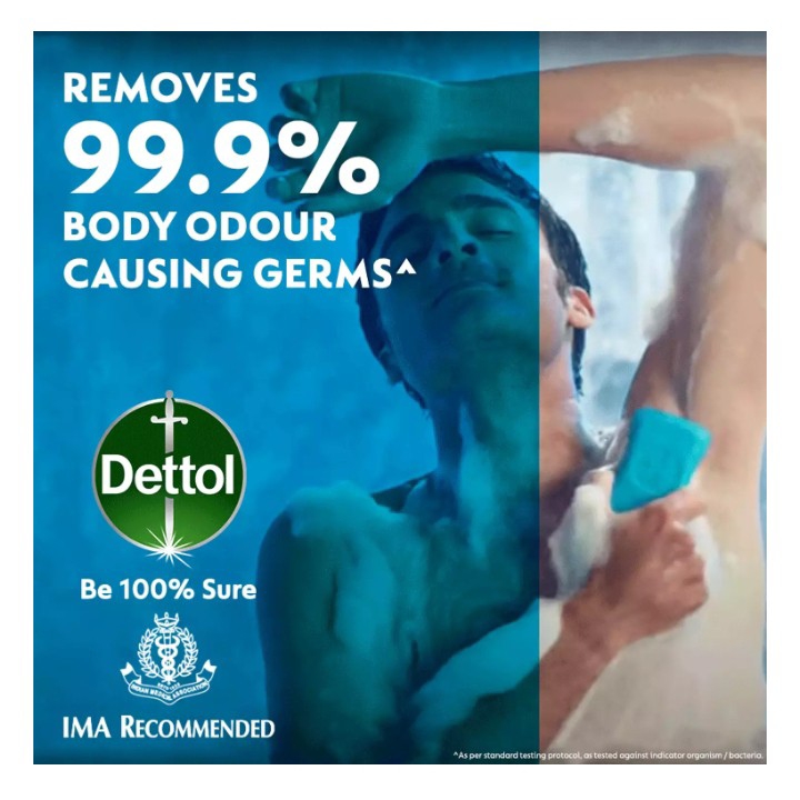 Dettol Icy Cool Soap (Pack of 3 x 125 g each) view 3