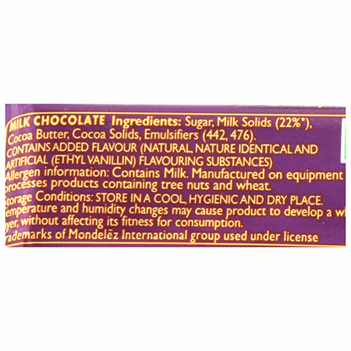 Cadbury Dairy Milk Chocolate 12.5 g view 3