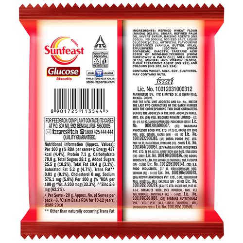 Sunfeast Glucose Biscuits 96 g view 2