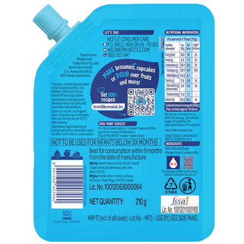 Nestle Milkmaid Mini Condensed Milk 210 g view 2