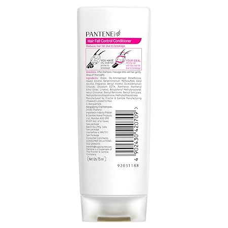 Pantene Hair Fall Control Conditioner 75 ml view 2