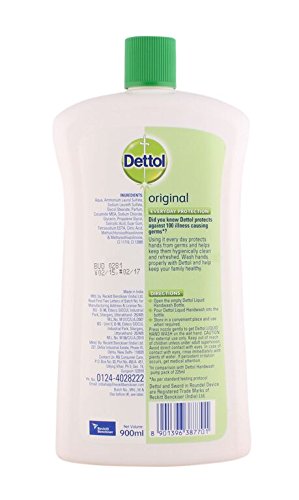 Dettol Original Liquid Handwash 900 ml view 2