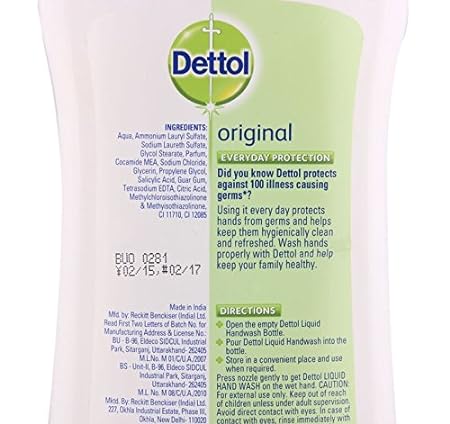 Dettol Original Liquid Handwash 900 ml view 3