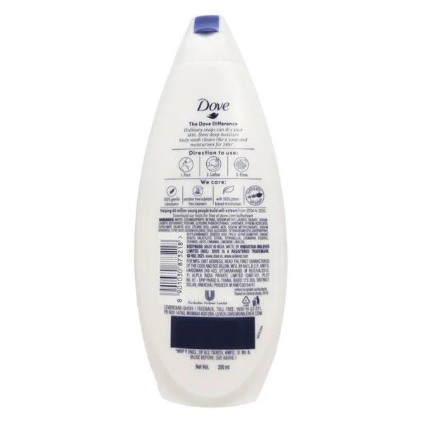 Dove Deep Moisture Body Wash 250 ml view 2