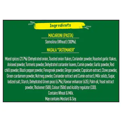 Maggi Pazzta Masala Penne - 100% Suji/ Rawa 75 g view 2