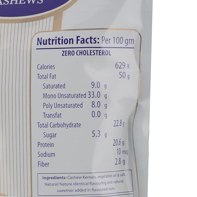 DCC Delicious Cashew Roasted & Salted 200 g view 3