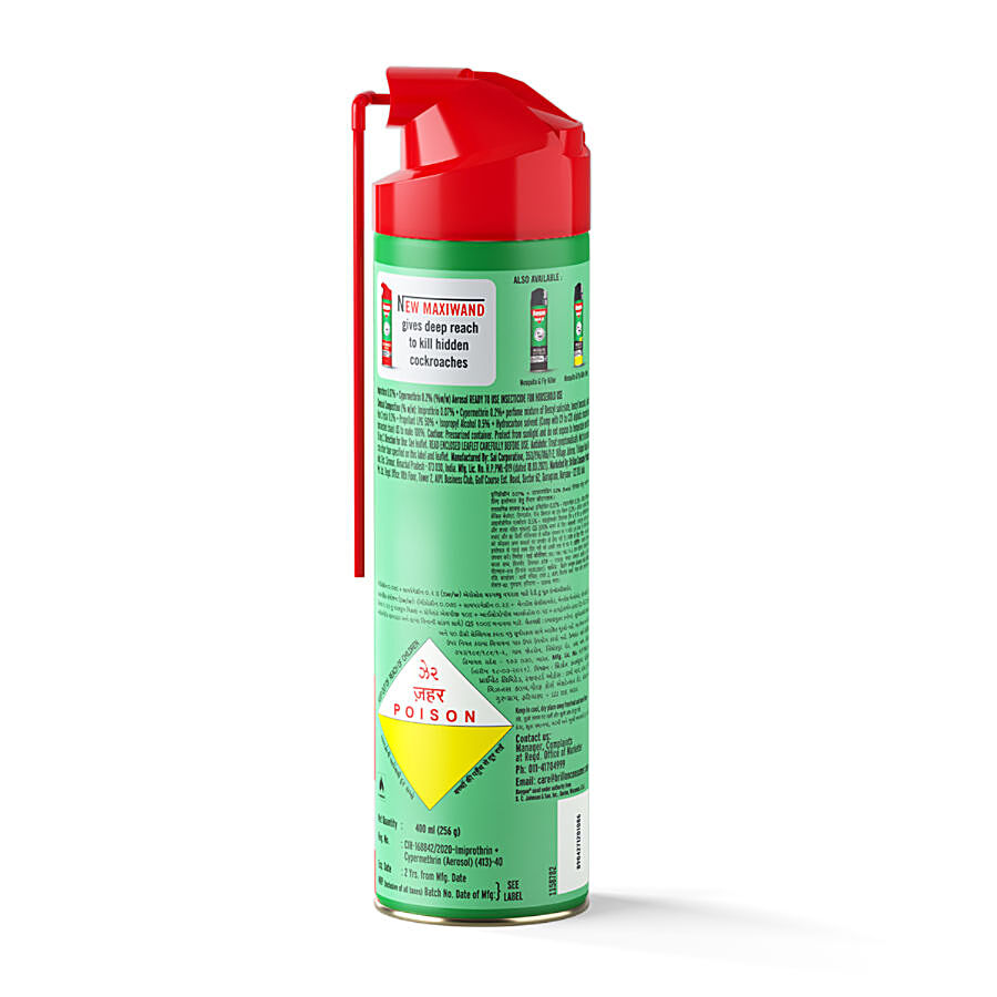 Baygon Max Cockroach Killer 200 ml view 2