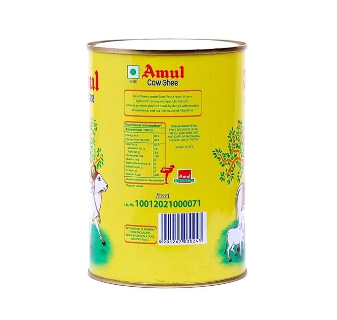 Amul Cow Ghee Tin 1 L view 4