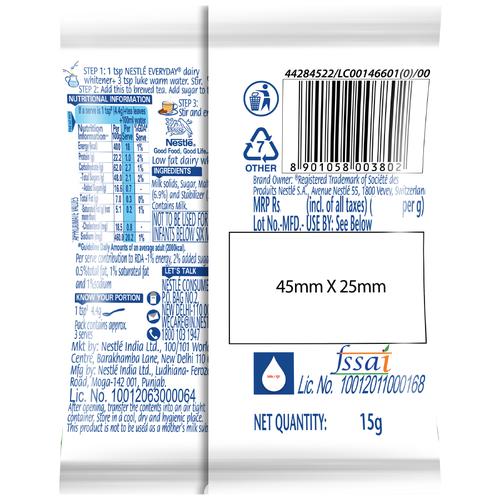 Nestle Everyday Dairy Whitener 15 g view 2
