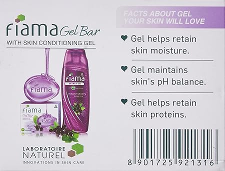 Fiama Blackcurrant & Bearberry Gel Bar 75 g view 2