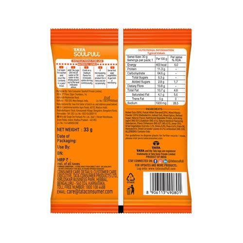 Tata Soulfull Masala Oats - Mast Masala 33 g view 2