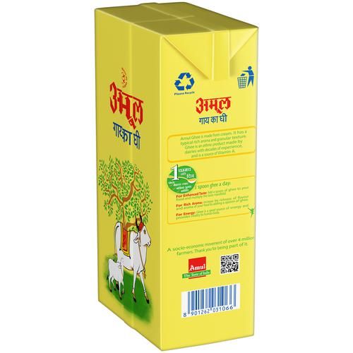 Amul Cow Ghee Carton 500 ml view 2