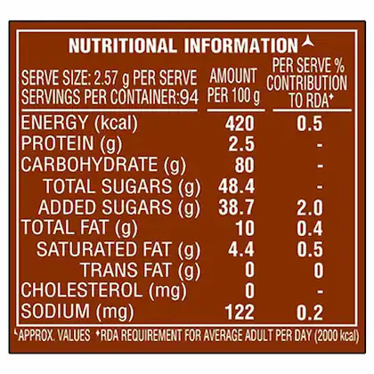 Parle 2 In 1 Eclairs Toffee 242 g view 3