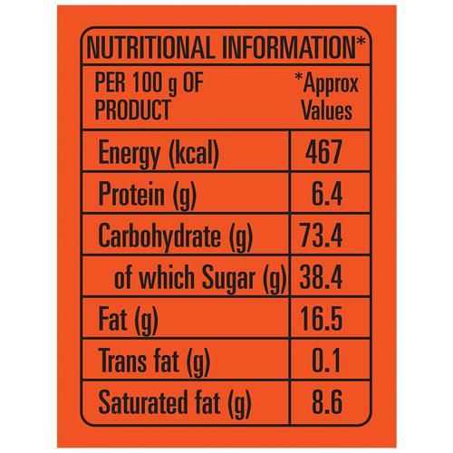 Sunfeast Bounce Creme Biscuits - Orange 32 g view 3
