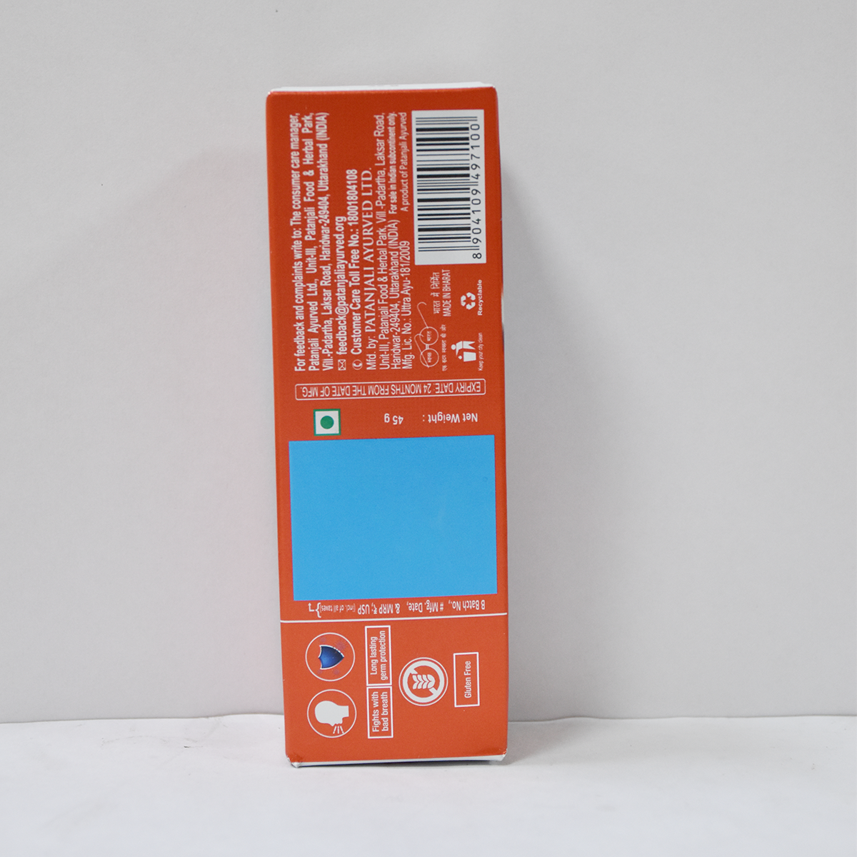 Patanjali Dant Kanti Fresh Active Gel Toothpaste 45 g view 2