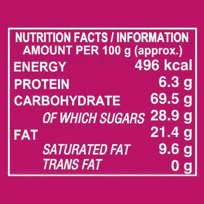 Parle Platina Hide & Seek Almond Chocolate Chip Cookies 100 g view 3