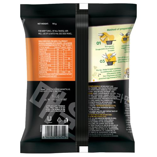 Knorr Korean Ramen Spicy Jjajangmyeon Veg Noodles 110 g view 2