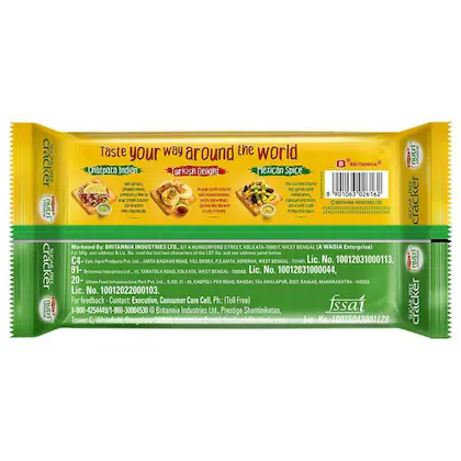 Britannia Nutri Choice Cracker - Simply Lite 300 g view 2