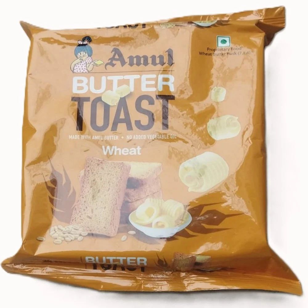 Amul Butter Toast Wheat 200 g view 2