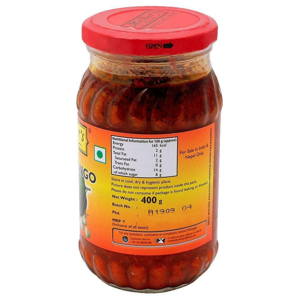 Mothers Recipe Pickle - Punjabi Teekha Mango 400 g view 3