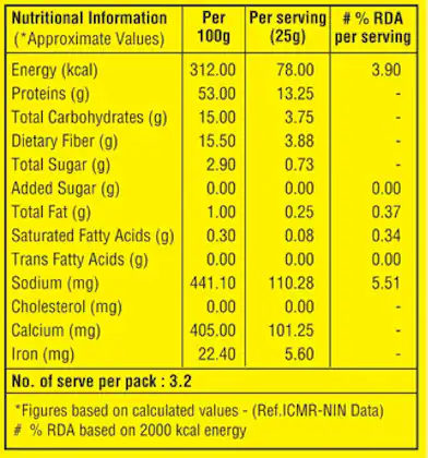 Bambino Soya Mini Chunks 220 g view 3