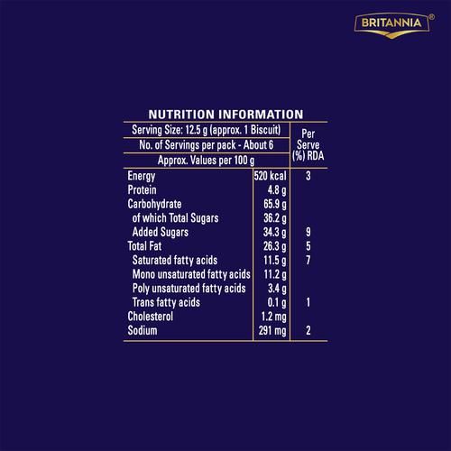 Britannia Pure Magic Chocolush Cookies 100 g view 2