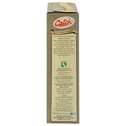 Catch Black Pepper Powder 50 g view 3