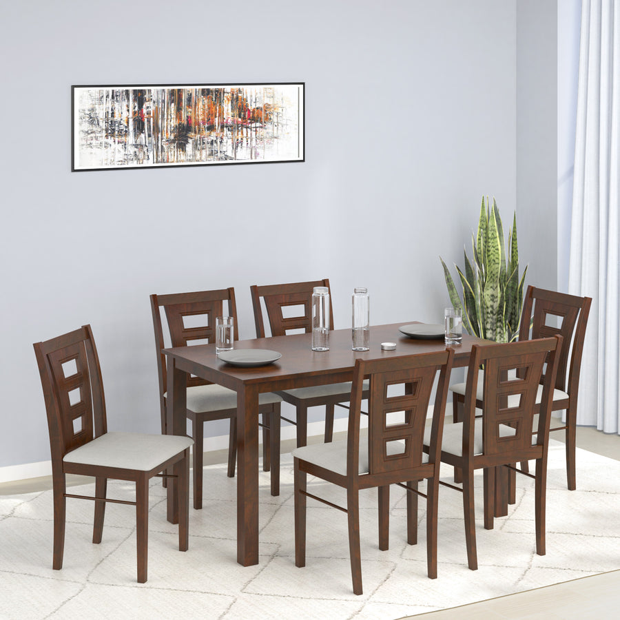 Dining Table & Chairs Cleaning - 6 Seater