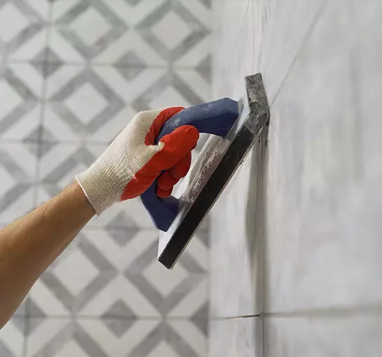 Kitchen Tile Grouting