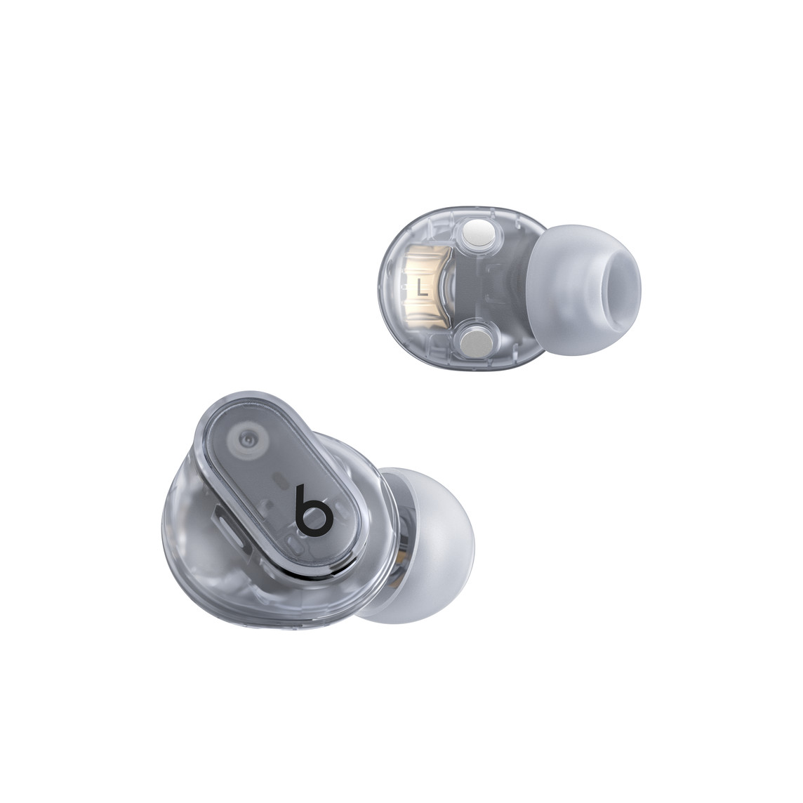 Apple Beats Studio Buds + True Wireless Noise Cancelling Earbuds Transparent view 4
