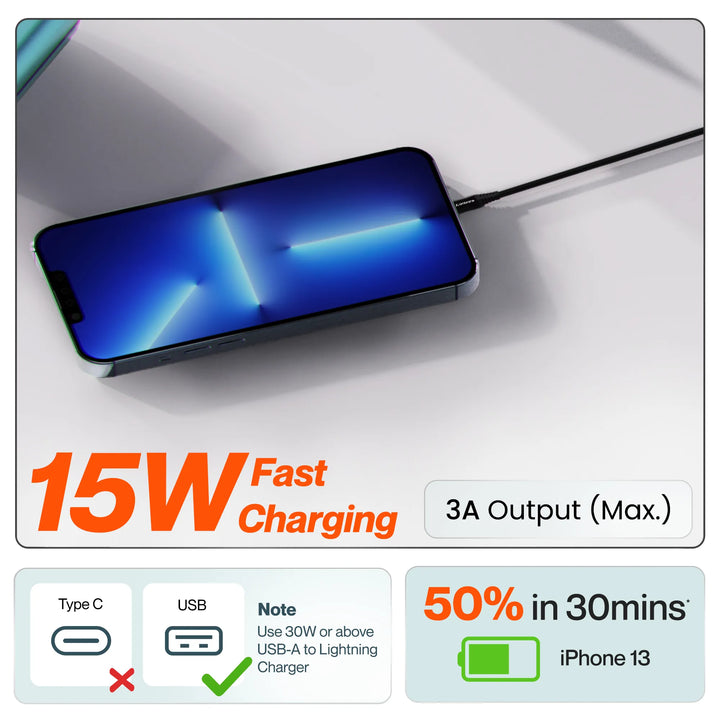 Ambrane USB To Lightning Cable view 2