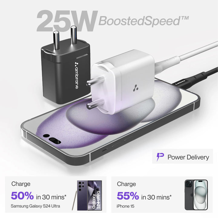 Ambrane Charge 25 Charger view 3