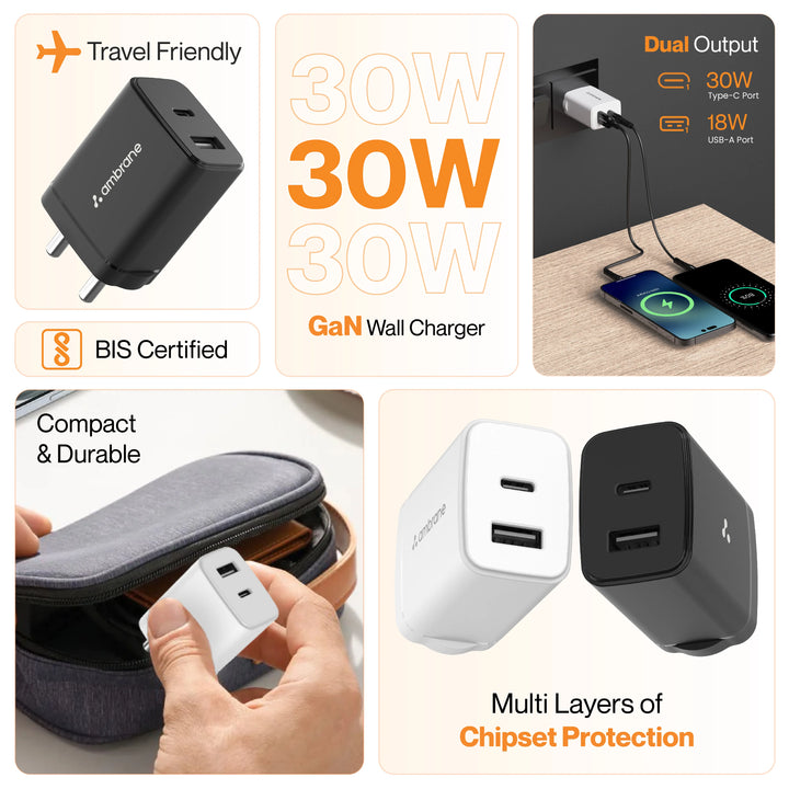 Ambrane Charge 30 Charger view 3