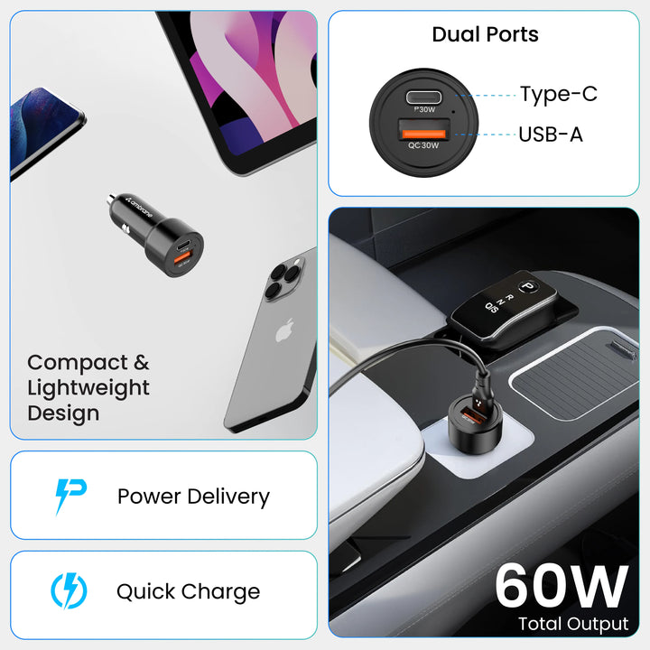 Ambrane ACC 60 Car Charger view 2